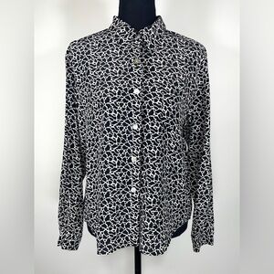 Abstract Print Blouse
